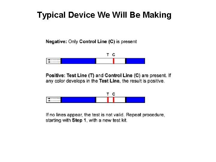 Typical Device We Will Be Making 