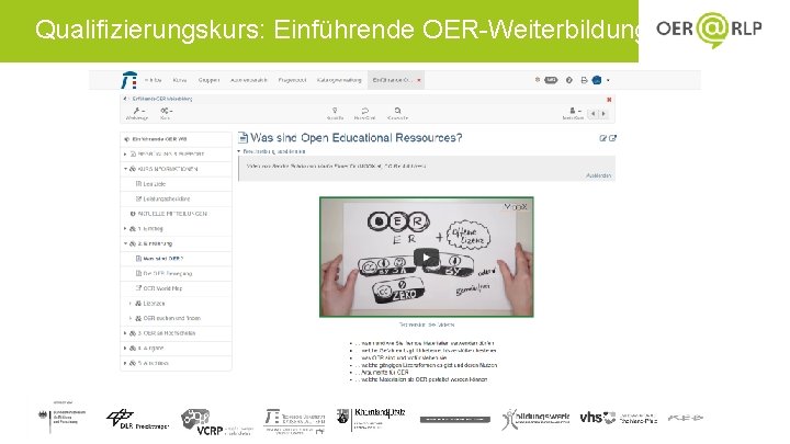 Qualifizierungskurs: Einführende OER-Weiterbildung 