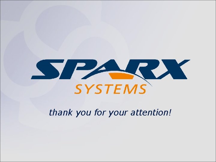 thank you for your attention! 