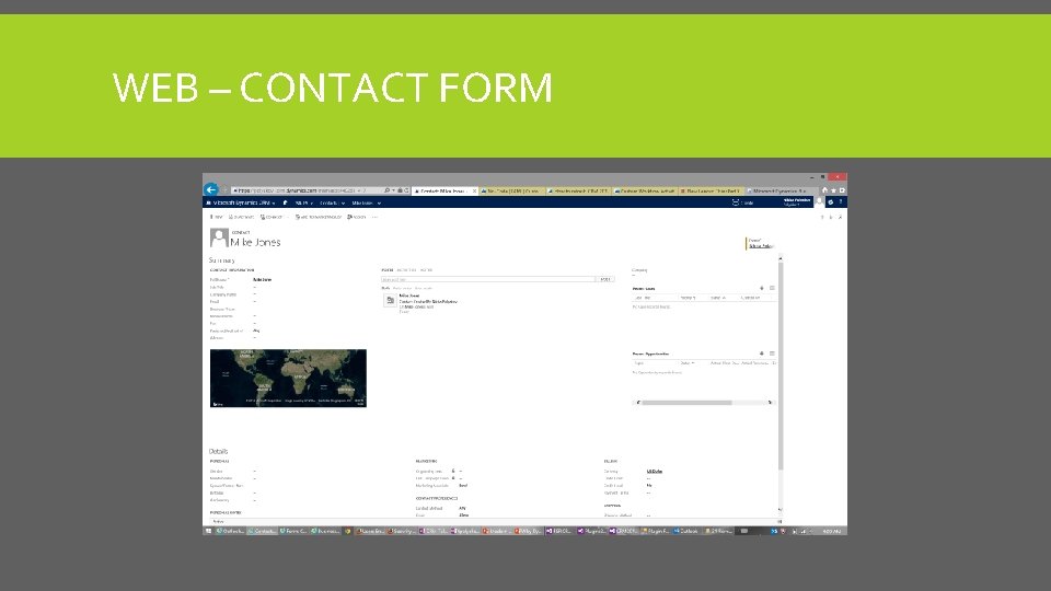 WEB – CONTACT FORM 