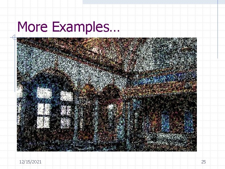 More Examples… 12/15/2021 25 