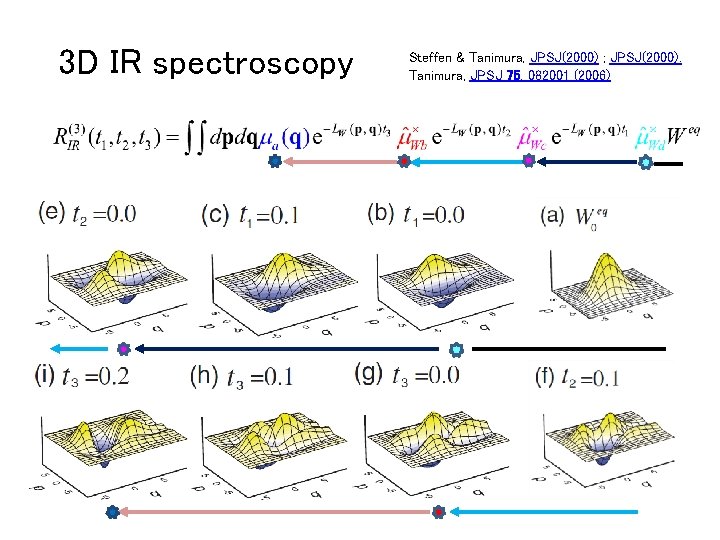 3 D IR spectroscopy Steffen & Tanimura, JPSJ(2000) ; JPSJ(2000). Tanimura, JPSJ 75, 082001