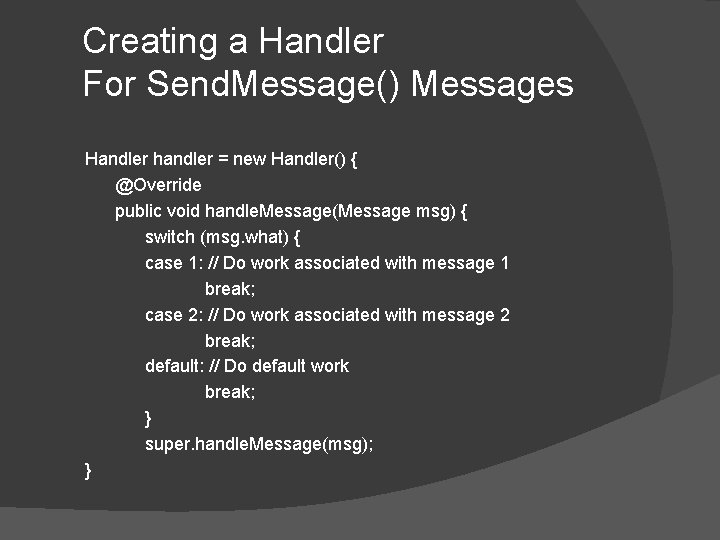 Mobile Computing With Android ACST 4550 Android Animation