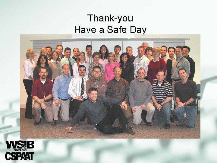 Thank-you Have a Safe Day 