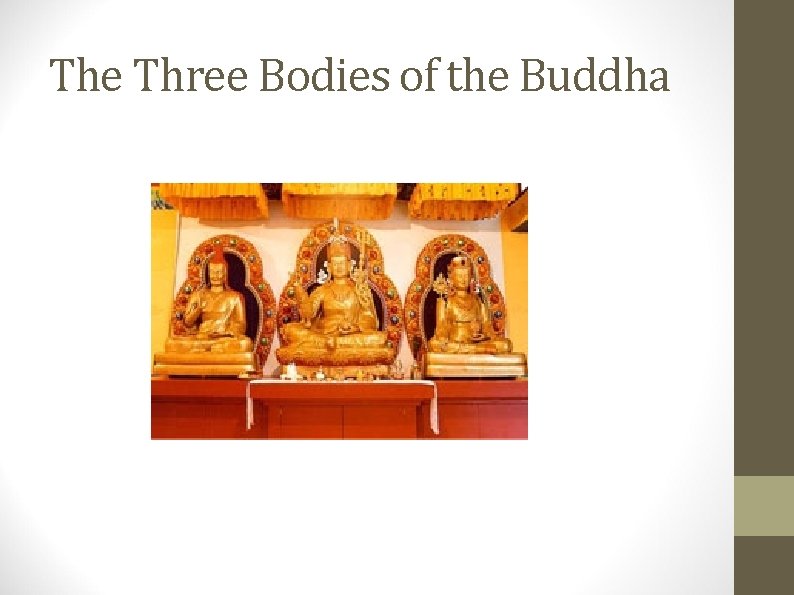 The Three Bodies of the Buddha 