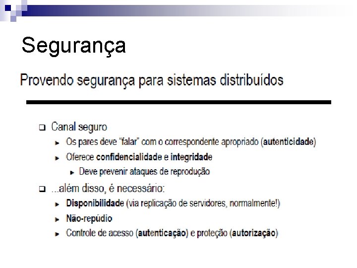 Segurança 