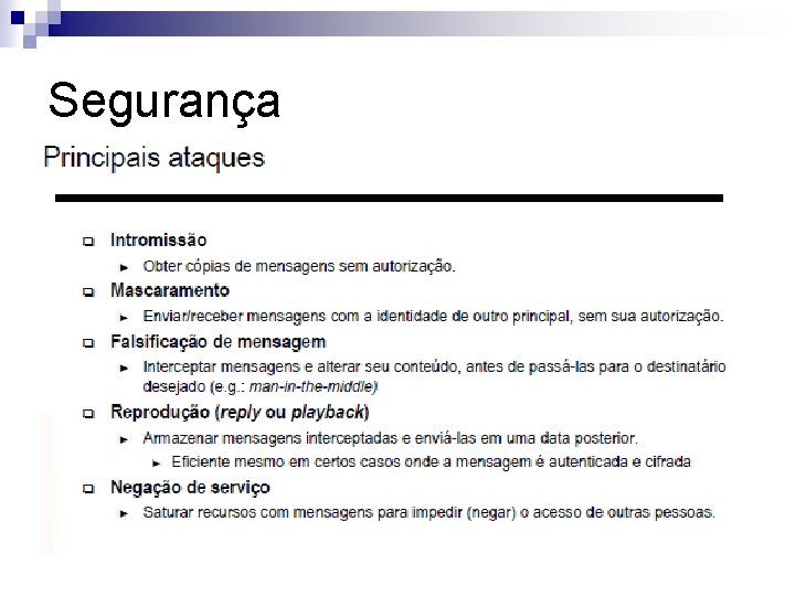 Segurança 