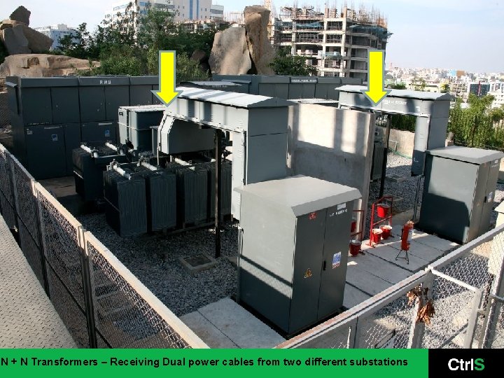 N + N Transformers – Receiving Dual power cables from two different substations 