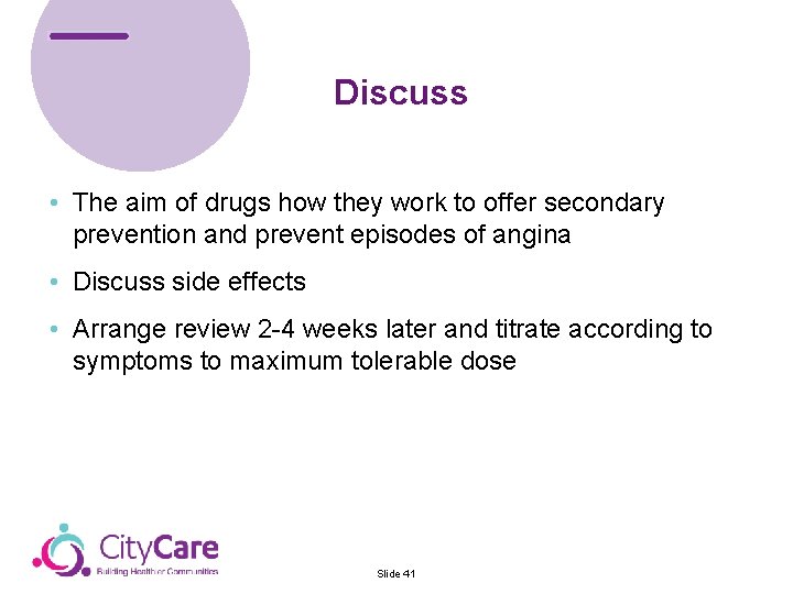 Discuss & Control Team • The aim of drugs how they work to offer