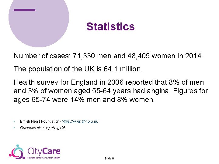 Statistics Team Number of cases: 71, 330 men and 48, 405 women in 2014.