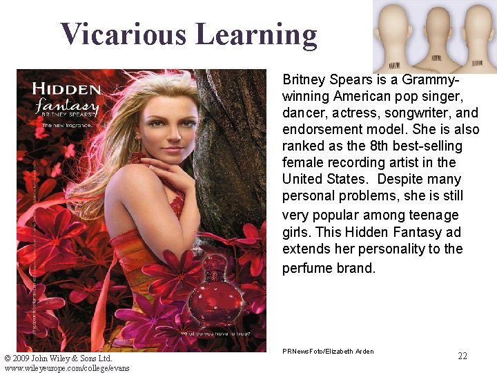 Vicarious Learning Britney Spears is a Grammywinning American pop singer, dancer, actress, songwriter, and