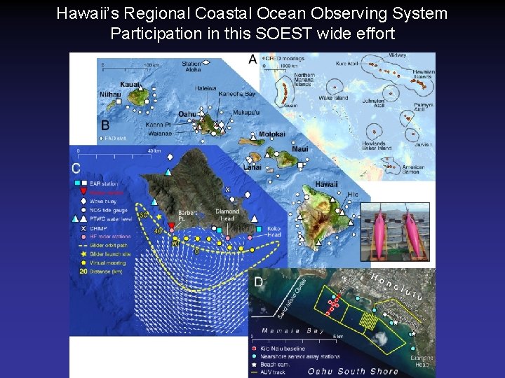 Hawaii’s Regional Coastal Ocean Observing System Participation in this SOEST wide effort 