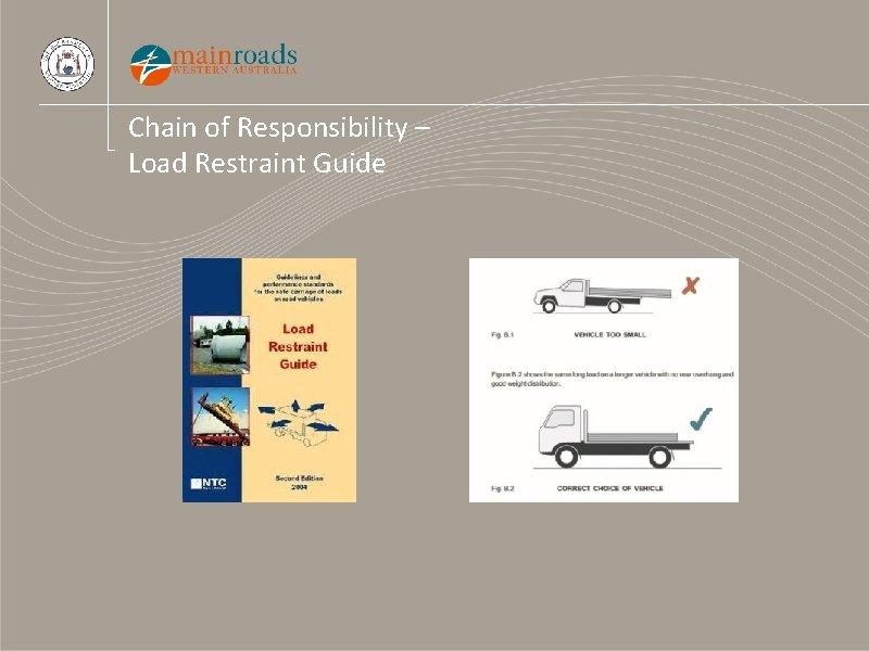 Chain of Responsibility – Load Restraint Guide 