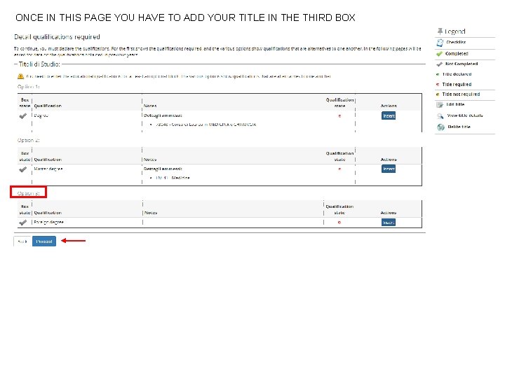 ONCE IN THIS PAGE YOU HAVE TO ADD YOUR TITLE IN THE THIRD BOX