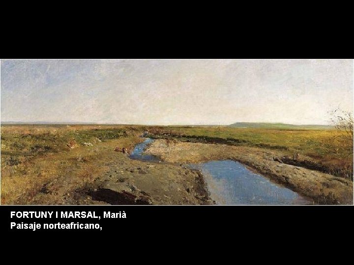 FORTUNY I MARSAL, Marià Paisaje norteafricano, 