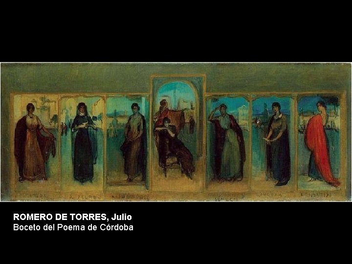 ROMERO DE TORRES, Julio Boceto del Poema de Córdoba 