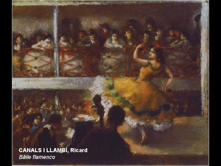 CANALS I LLAMBÍ, Ricard Baile flamenco 