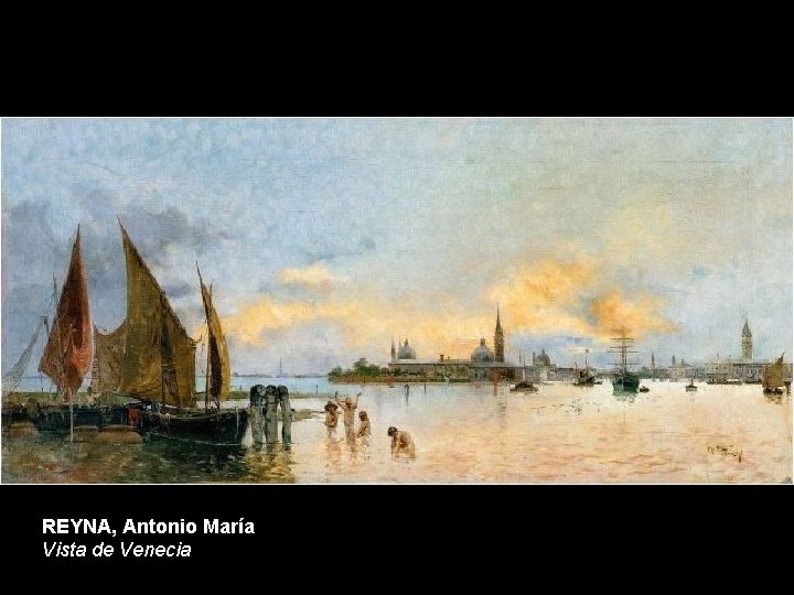 REYNA, Antonio María Vista de Venecia 