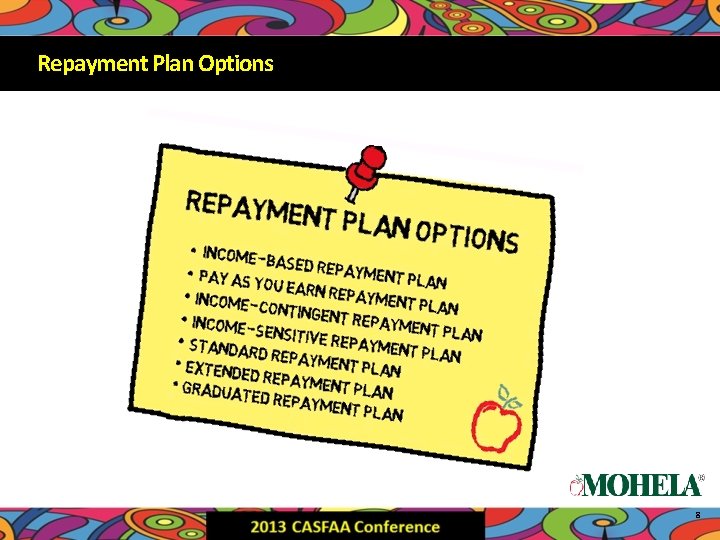 Repayment Plan Options 8 