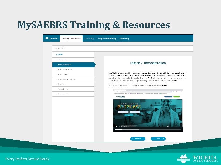 My. SAEBRS Training & Resources Every Student Future Ready 