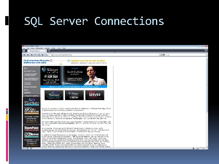 SQL Server Connections 
