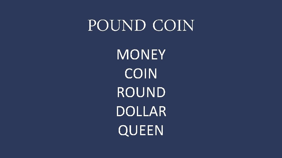 POUND COIN MONEY COIN ROUND DOLLAR QUEEN 
