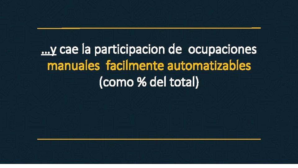 …y cae la participacion de ocupaciones manuales facilmente automatizables (como % del total) 