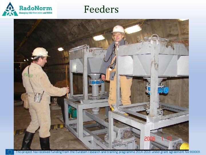 Feeders This project has received funding from the Euratom research and training programme 2014