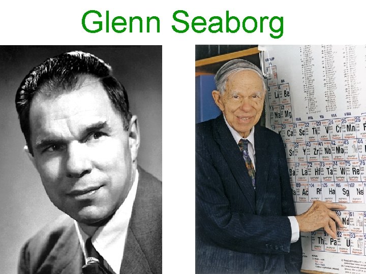 Glenn Seaborg 