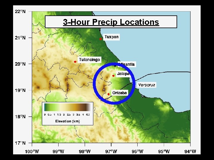 3 -Hour Precip Locations 