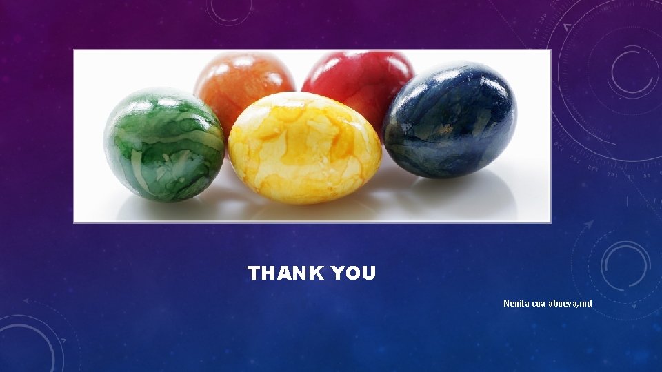 THANK YOU Nenita cua-abueva, md 