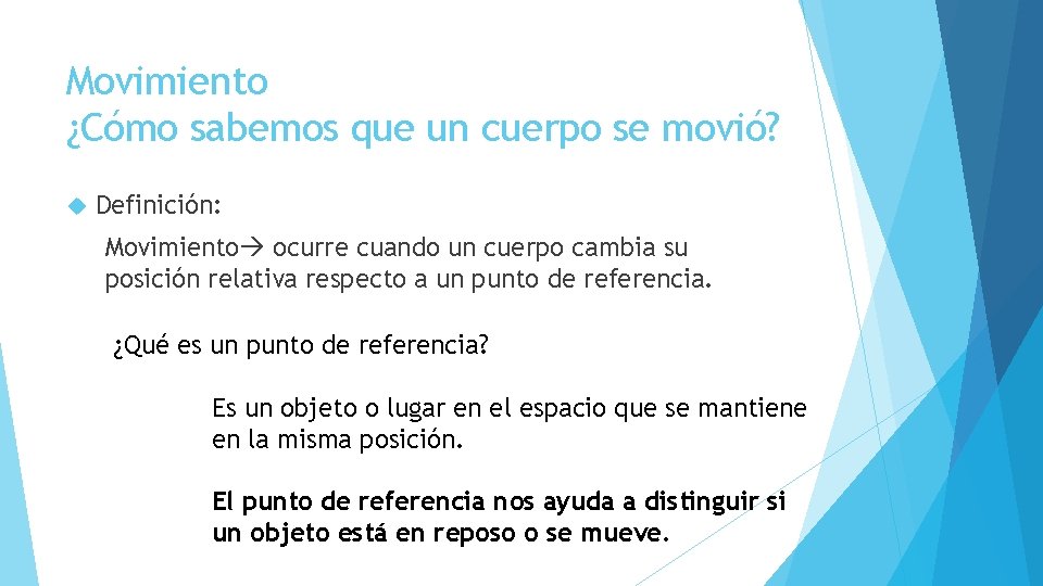 Movimiento Sra Anlins Snchez Otero Movimiento Cmo sabemos