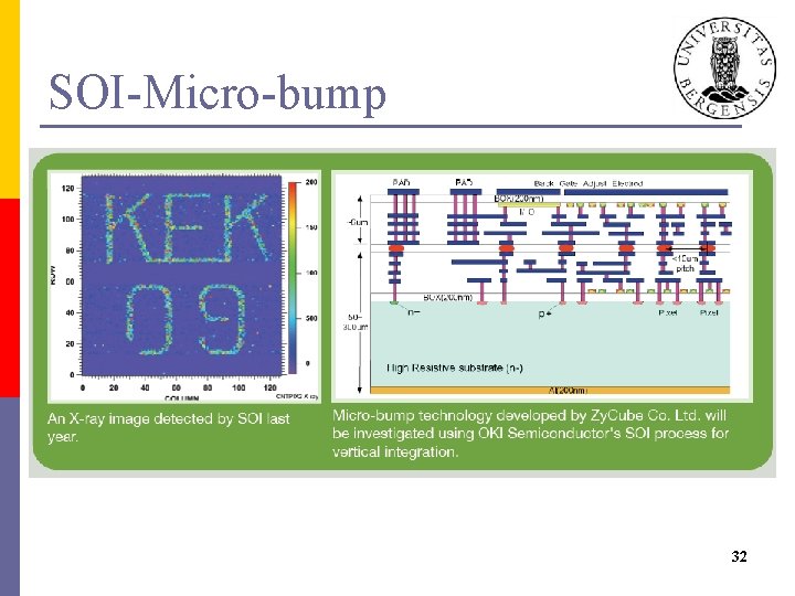 SOI-Micro-bump 32 