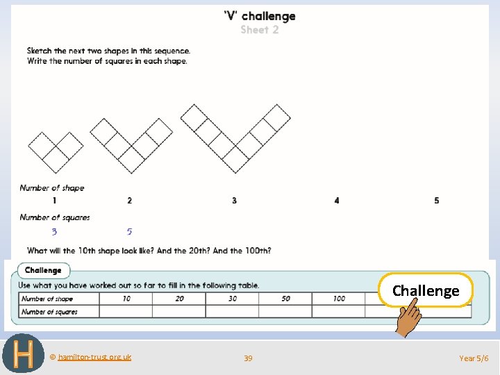 Challenge © hamilton-trust. org. uk 39 Year 5/6 