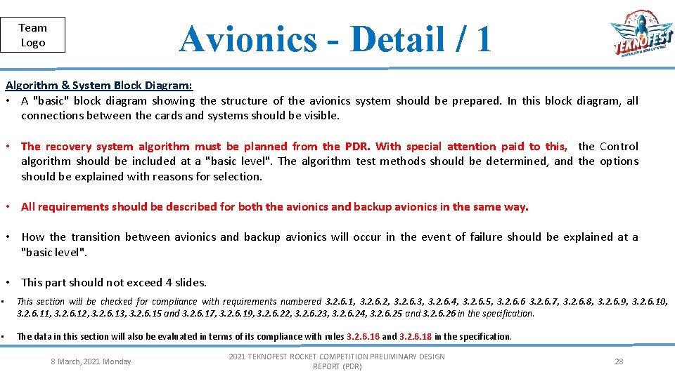 Public Avionics - Detail / 1 Team Logo Algorithm & System Block Diagram: •