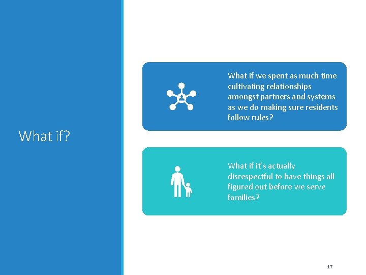 What if we spent as much time cultivating relationships amongst partners and systems as