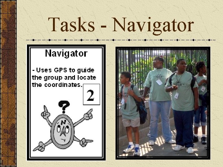 Tasks - Navigator 