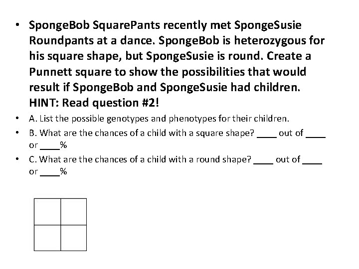  • Sponge. Bob Square. Pants recently met Sponge. Susie Roundpants at a dance.