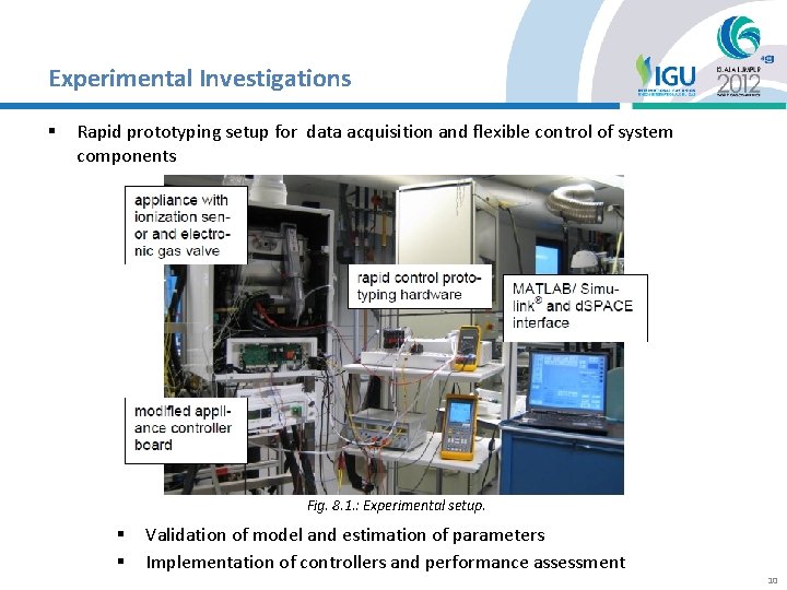 Experimental Investigations § Rapid prototyping setup for data acquisition and flexible control of system