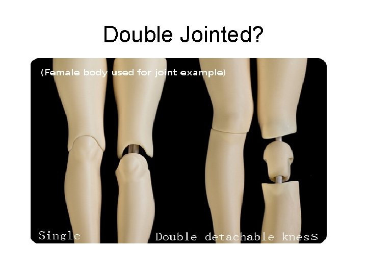 Double Jointed? 