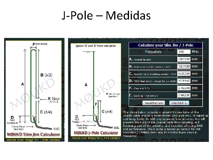 J-Pole – Medidas 