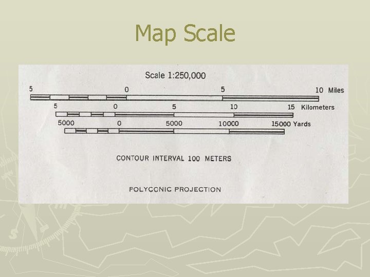 Map Scale 