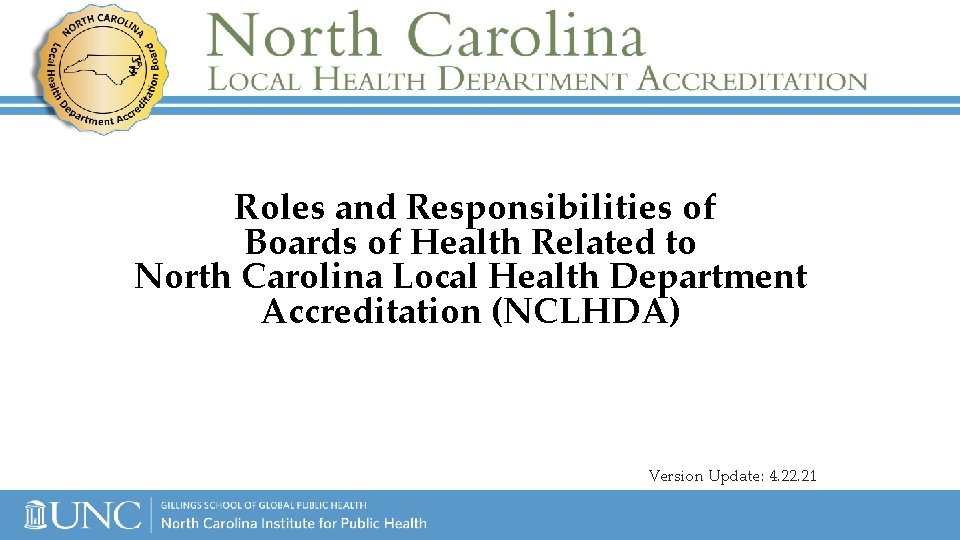 Roles And Responsibilities Of Boards Of Health Related