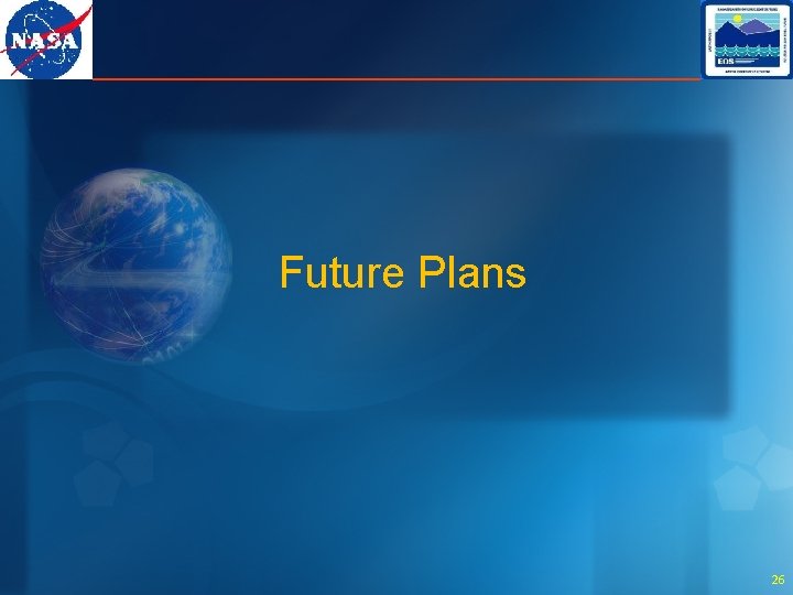 Future Plans 26 