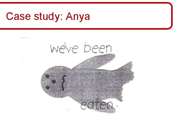 Case study: Anya 