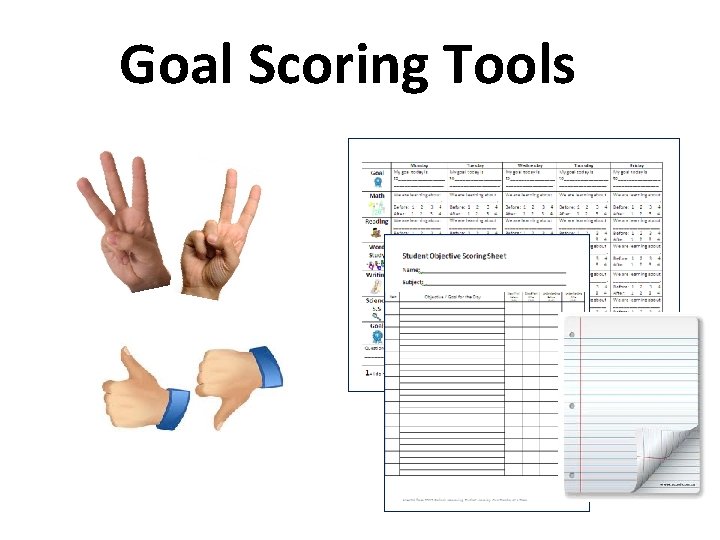 Goal Scoring Tools 