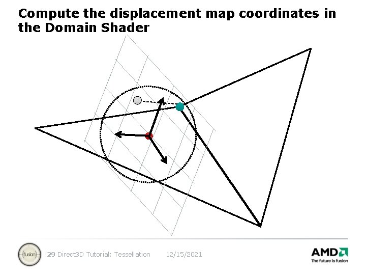 Compute the displacement map coordinates in the Domain Shader 29 Direct 3 D Tutorial: