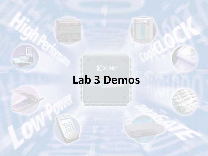 Lab 3 Demos 