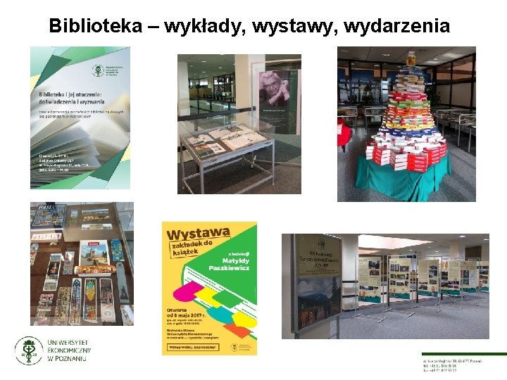 Biblioteka – wykłady, wystawy, wydarzenia 