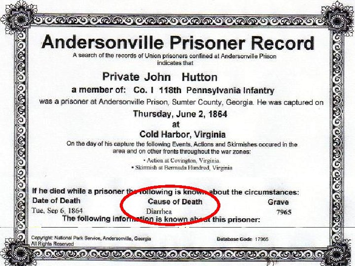 Confederate Prison Camp in Andersonville, GA Union Prison Camp at Andersonville, GA Built to